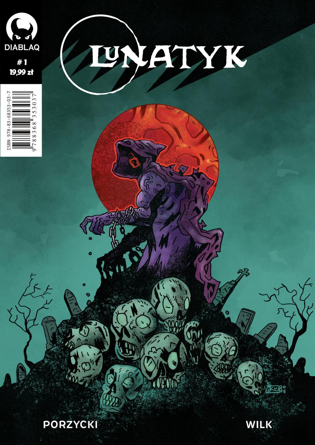 Lunatyk #1 - okładka